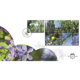 NEDERLAND NVPH FDC E 883 AB BELEEF DE NATUUR BONAIRE FLORA