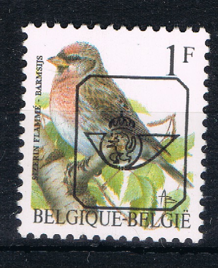 VOGELS Type " Buzin " Voorafgestempeld. Gom P6a (OBP)