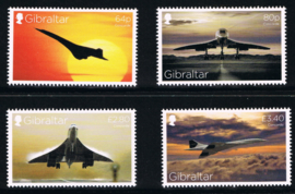 GIBRALTAR 2019 CONCORDE VLIEGTUIG AIPLANE