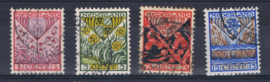 NEDERLAND 1927 NVPH 208-11 GESTEMPELD ++ L553-2