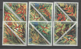 REP. SURINAME 1999 ZBL SERIE 1009 BLOEMEN FLOWERS