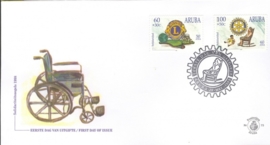 ARUBA 1998 FDC E 075 SOLIDARITEIT