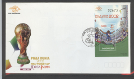 INDONESIË FDC 2002-B 197 VOETBAL