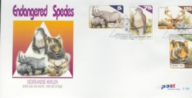 ANTILLEN 1998 FDC E296 BEDREIGDE DIEREN