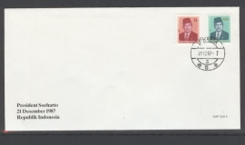 INDONESIË 1987 FDC 200X  SOEHARTO