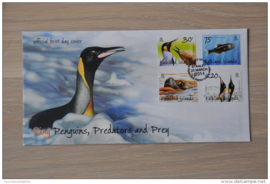 FDC FALKLAND EILANDEN 2014 VOGELS PINGUIN ++ M2 - 07