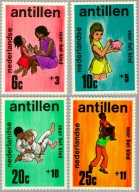 ANTILLEN 1970 NVPH SERIE 430 KIND CHILD