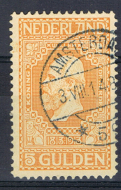 NEDERLAND 1913 NVPH 100 GESTEMPELD ++ C 403