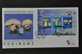 REP. SURINAME ZBL FDC E 391 PADDESTOELEN