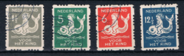 NEDERLAND 1929 NVPH R 82-85 GESTEMPELD ++ A 534