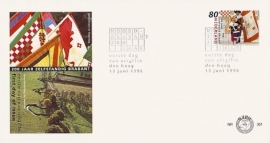 NEDERLAND NVPH FDC E351 NOORD BRABANT