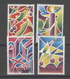 REP. SURINAME 1992 ZBL SERIE 747 KERTSMIS CHRISTMAS