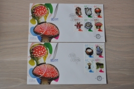 NEDERLAND NVPH FDC E576 PADDESTOELEN