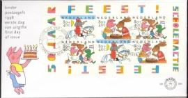 1998 NEDERLAND NVPH FDC E394A KIND