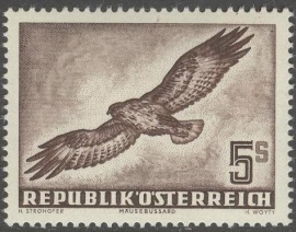 OOSTENRIJK 1950 ANK 971 VOGELS BIRDS