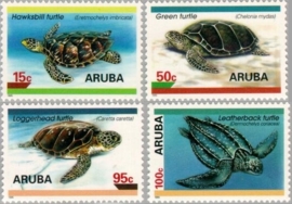 ARUBA 1995 NVPH SERIE 164 SCHILDPAD TURTLE