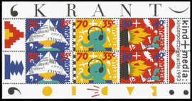 NEDERLAND 1993 NVPH SERIE 1578 KINDERZEGELS