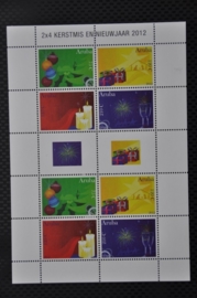 ARUBA 2012 NVPH VEL 602-6 KERSTMIS