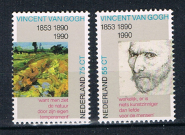 NEDERLAND 1990 NVPH 1442-43 ++ VINCENT VAN GOGH