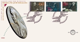 NEDERLAND NVPH FDC E286 NOBELPRIJS ALFRED