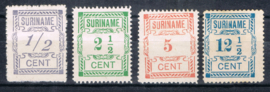 1912 NVPH 65-68 HULPUITGIFTE  ++ Q 334