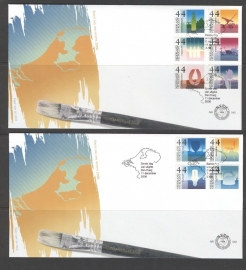 NEDERLAND NVPH FDC E542 TIEN VOOR NEDERLAND