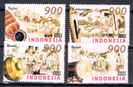 INDONESIË 2001 ZBL 2173/2176 COMMUNICATIE