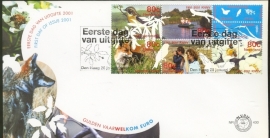 NEDERLAND NVPH FDC E430 NATUUR