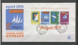 ANTILLEN 1979 FDC E122A ZEILEN