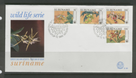 REP. SURINAME ZBL FDC E101 ORCHIDEEËN