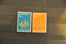 NEDERLAND 1972 NVPH 1007-08 ++ P 015
