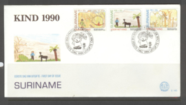 REP. SURINAME ZBL FDC E143 KIND