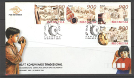 INDONESIË FDC 2001-04