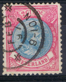 NEDERLAND 1893 NVPH 47 GESTEMPELD ++ D238