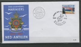 ANTILLEN 1965 FDC E039A KORPS MARINIERS