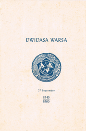1965 Kemasan Khusus Prangko seri "Conefo" / Soekarno