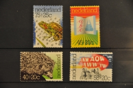 NEDERLAND 1976 NVPH 1085-88 ++ P 048