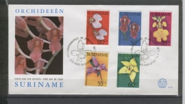 REP. SURINAME ZBL FDC E011 BLOEMEN FLOWERS