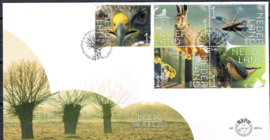 NEDERLAND NVPH FDC E 829 AB BELEEF DE NATUUR