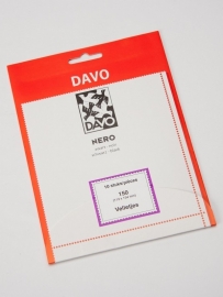 DAVO NERO STROKEN MOUNTS N150 (voor velletjesVan 10) 10 STK/PCS
