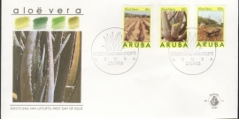 ARUBA 1988 FDC E 013 ALOË VERA