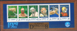 Alderney 1998 MCHL Bl 4 DUIKEN ++ M1 068