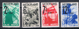 NEDERLAND 1932 NVPH 244-47 ONGEBRUIKT ANVV ++ C 399