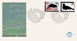 NEDERLAND NVPH FDC E230 DOLFIJN ZEEHOND