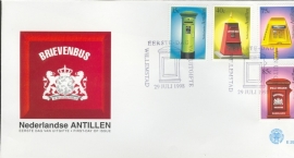 ANTILLEN 1998 FDC E295 BRIEVENBUS