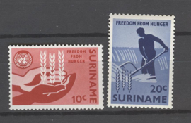 SURINAME POSTFRIS NVPH 394-95