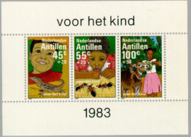 ANTILLEN 1983 NVPH SERIE 753 CHILD KIND