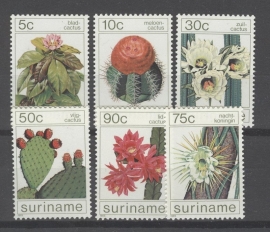 REP. SURINAME 1985 ZBL SERIE 434 CACTUS