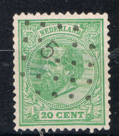 NEDERLAND 1872 NVPH 24 GESTEMPELD ++ S 285