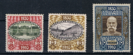 OOSTENRIJK 1910 ANK 175-177 CAT 1100 ++ B 261